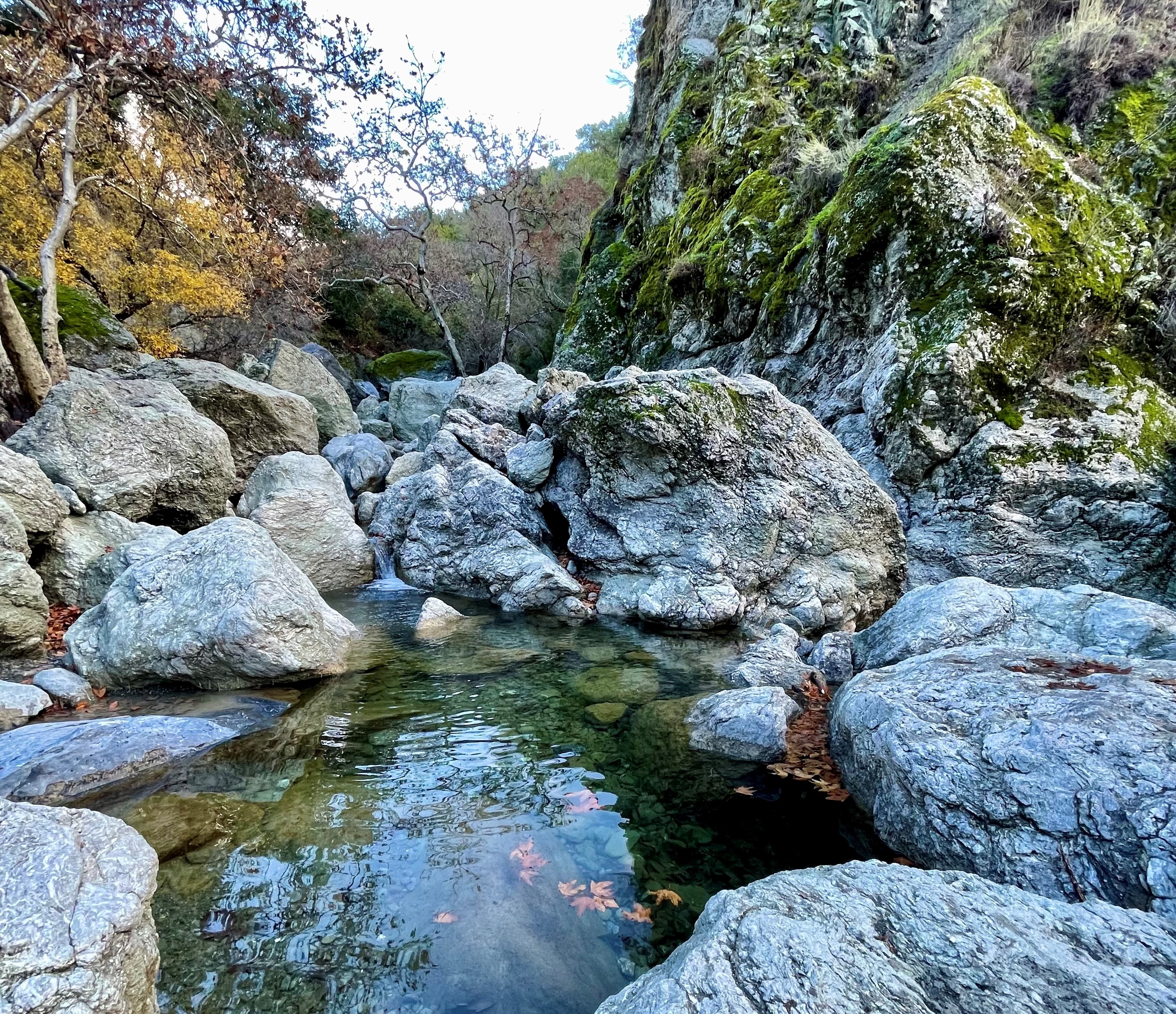 picture of rocks and water pool